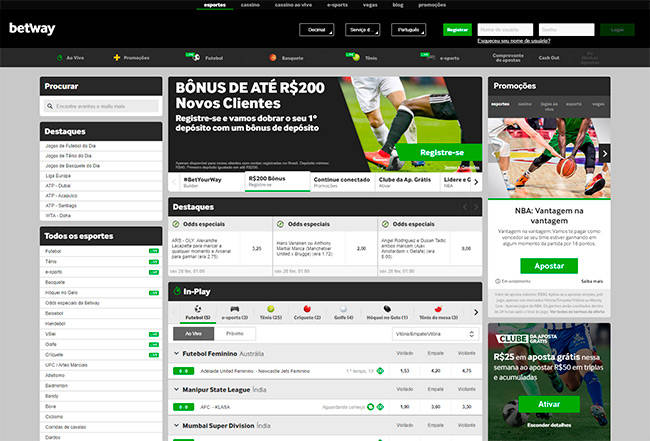 Betway app apostas