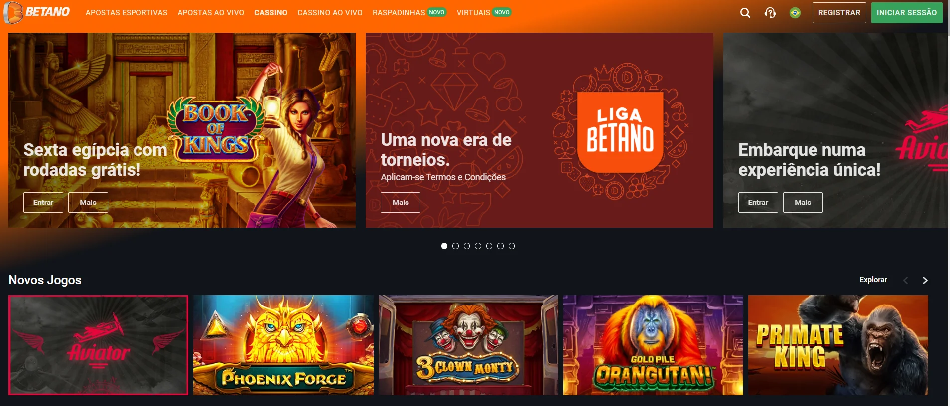 Betano brasil caisno