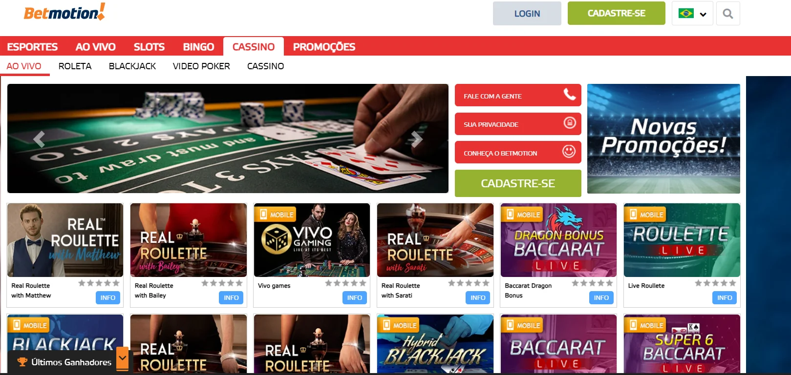 betmotion casino